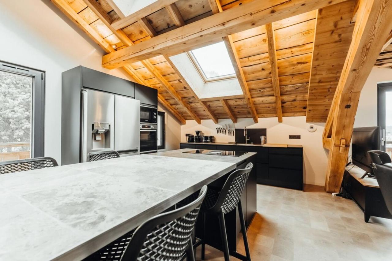 Luxurious 3-Bedroom Flat With Sauna And Garage シャモニー エクステリア 写真