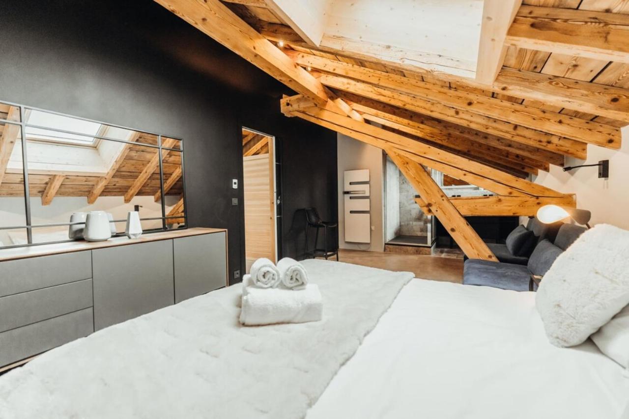 Luxurious 3-Bedroom Flat With Sauna And Garage シャモニー エクステリア 写真